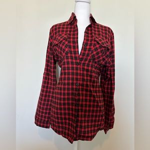 Women’s Button Up Flannel - M